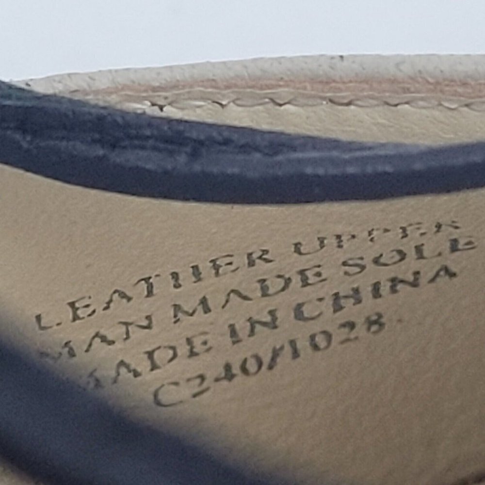 NEW Bettye Muller Madison Suede Platform Pump Natural & Black Women's Size 8M - Picture 12 of 12